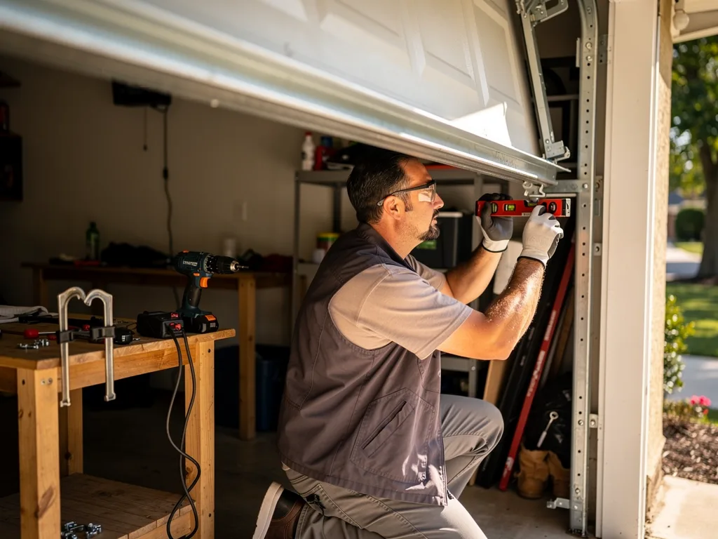 Off-Track Door Repair